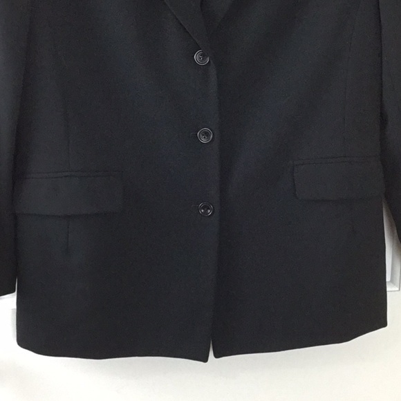 Vintage Eddie Bauer 100% Wool Blazer Jacket 3-button closure - Picture 2 of 7